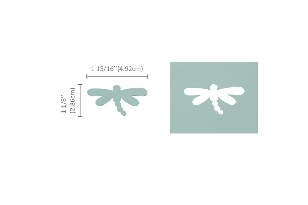 2 inch Dragonfly 3 Lever Action Craft Punch for Paper Crafting Scrapbooking