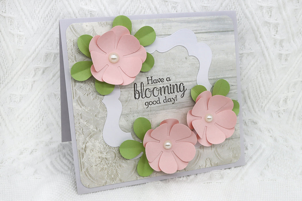 Bira Craft Blooms 3 x 5 Embossing Folder, Perfect For Bira 3