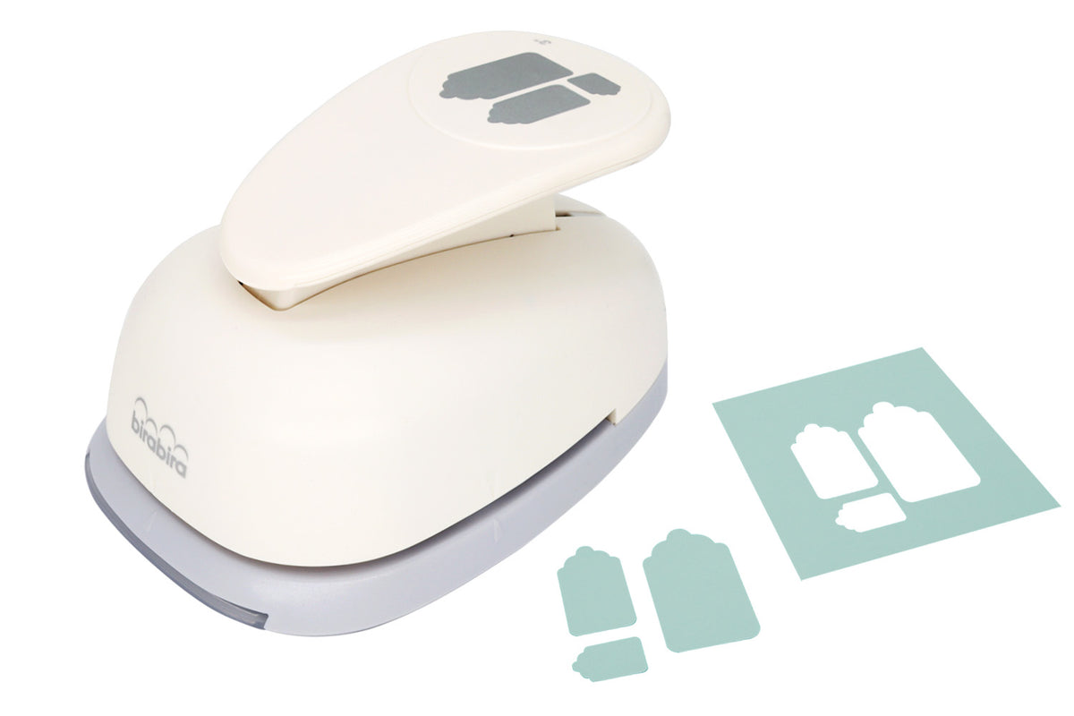 3 inch Multitags Lever Action Craft Punch, Tag punch, Price tag for Pa — Bira Craft