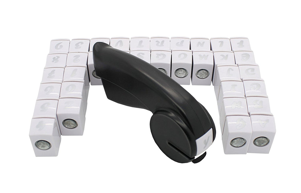 Cassette Alphabet and Number Punches — Bira Craft