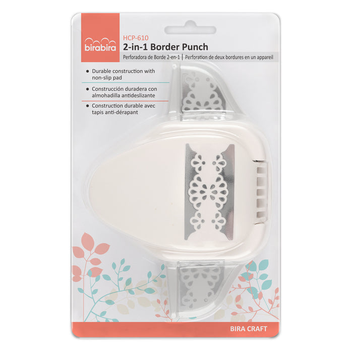 2 in 1 Doily Border Edge Craft Punch for Scrapbooking