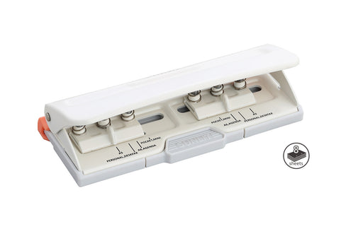 Raymay 6-hole punch for personal organizers for mini 6-hole type, bible  6-hole type, and A5 6-hole type DR1300